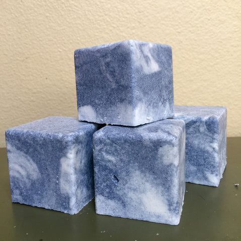 Rustic Salt Soap Cube Soap