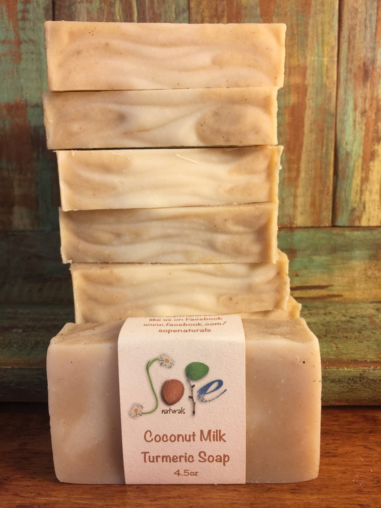 Coconut Milk Turmeric Soap