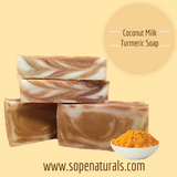 Coconut Milk Turmeric Soap